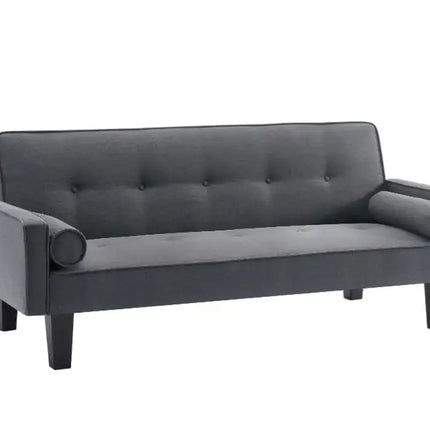Fabric Sofa, Medieval Love Seat Sofa Furniture, With Pillows, Living Room Button Tufted Sofa, Pull Point Design A.H.S.STORE