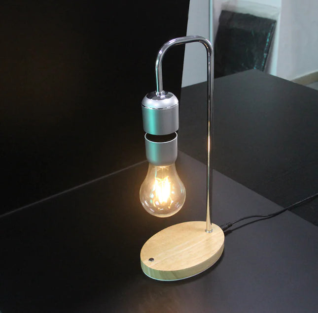Floating Magic Light Bulb - Aesthetic Desk Art