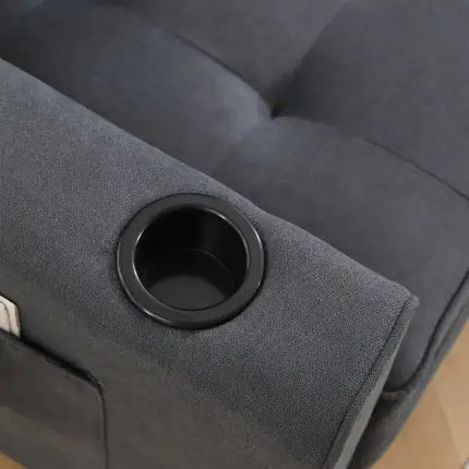VIDEO Provided 3-in-1 Upholstered Futon Sofa Convertible Sofa Bed,Foldable Tufted Loveseat With Pull Out Sleeper Couch Bed A.H.S.STORE
