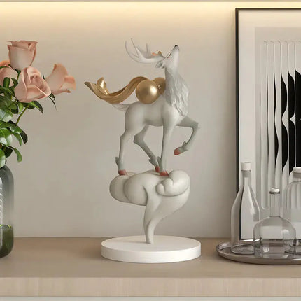 Elegant Deer Figurine for Home Decor and Gifts A.H.S.TechGadgetsSTORE