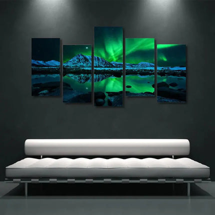 Modern Sofa Wall Art - Hotel Decoration (Five Panels) A.H.S.STORE