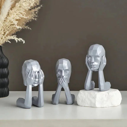 Modern Abstract Art Sculpture for Home Office A.H.S.STORE