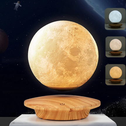 Magnetic Levitation LED Moon Lamp Night Light