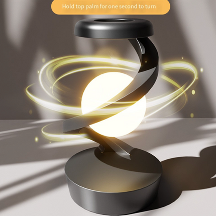 rotating moon lamp with Wireless Phone Charging, Sensor Control, and Night Light Function