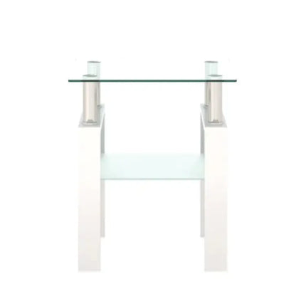 Modern Square Glass Living Table A.H.S.STORE