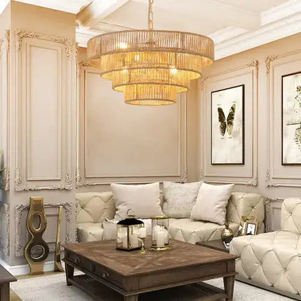 Bohemian Woven Chandelier -Unavailable Platform- Temu A.H.S.STORE