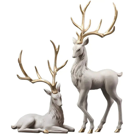 Elegant Deer Figurine for Home Decor and Gifts A.H.S.TechGadgetsSTORE