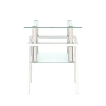 Modern Square Glass Living Table A.H.S.STORE