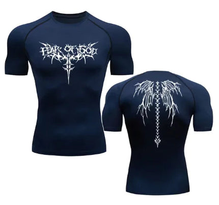 Anime Print Gym Sport Quick Dry Gym TShirts A.H.S.TechGadgetsSTORE