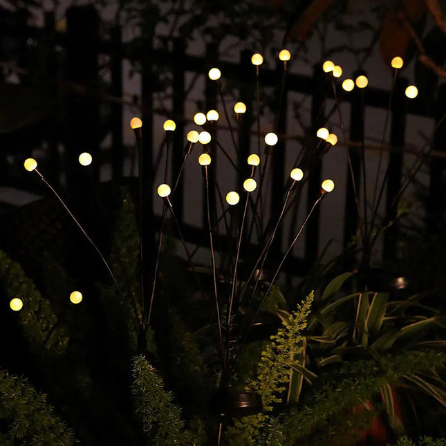 Solar Firefly Lamp for Outdoor Garden Installation A.H.S.STORE