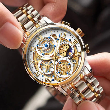 Men's Waterproof Luminous Chronograph Watch A.H.S.TechGadgetsSTORE