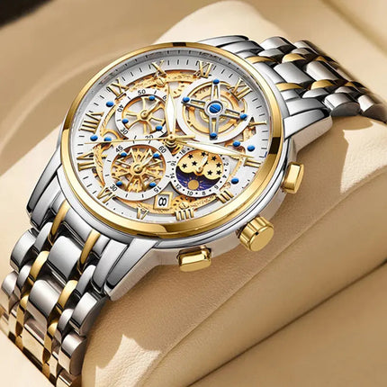 Men's Waterproof Luminous Chronograph Watch A.H.S.TechGadgetsSTORE