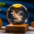 Taurus / 8mm Crystal Ball
