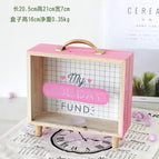 Pink piggy bank