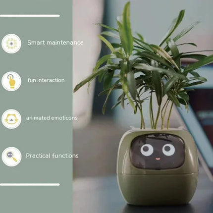 Smart AI Planter™ – Intelligent Self-Watering Pot with App Control A.H.S.TechGadgetsSTORE