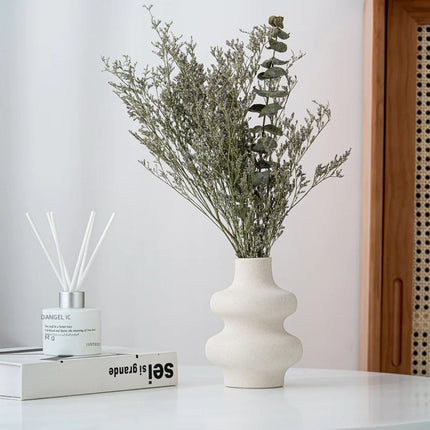 Creative Matte Granular Ceramic Vase for Floral Arrangements A.H.S.TechGadgetsSTORE