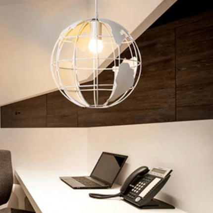 Industrial Vintage Globe Pendant Light for Dining Room A.H.S.TechGadgetsSTORE