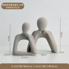 Thinking couple-Gray