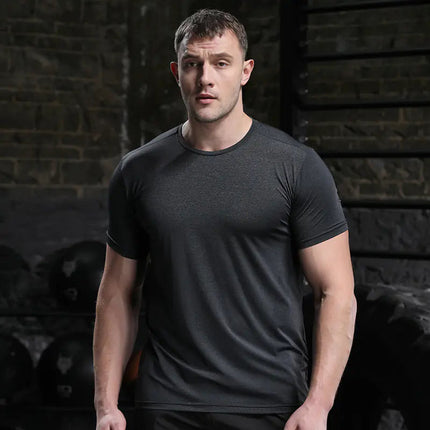 Men's Quick-Dry Short Sleeve Sports T-Shirt for Summer A.H.S.TechGadgetsSTORE