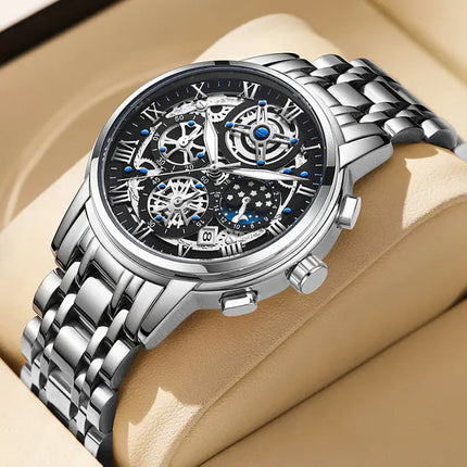 Men's Waterproof Luminous Chronograph Watch A.H.S.TechGadgetsSTORE
