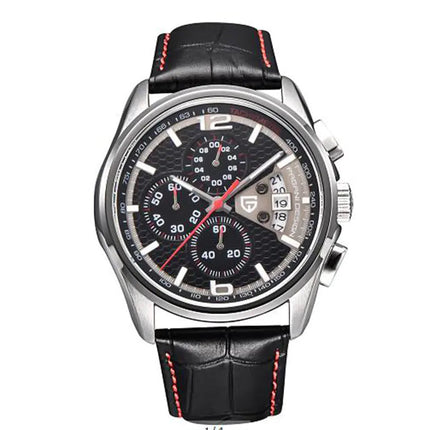 Men's Quartz Watch - Waterproof Multifunctional Leather Band A.H.S.TechGadgetsSTORE