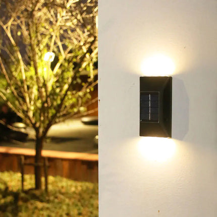 Smart Waterproof Solar Outdoor Wall Lights for Gardens A.H.S.STORE