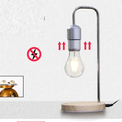 Floating Magic Light Bulb - Aesthetic Desk Art