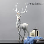 Deer Mind-Standing-Morandi Grey