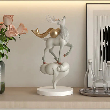 Elegant Deer Figurine for Home Decor and Gifts A.H.S.TechGadgetsSTORE