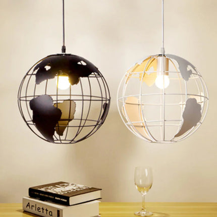Industrial Vintage Globe Pendant Light for Dining Room A.H.S.TechGadgetsSTORE
