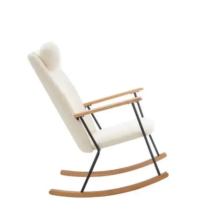 Modern Rocking Chair Comfortable Side Chair For Children's Room, Bedroom, Living Room A.H.S.STORE