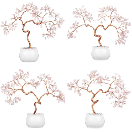 Creative Natural Crystal Tree with Ceramic Pot Decor A.H.S.TechGadgetsSTORE