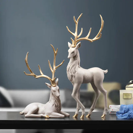 Elegant Deer Figurine for Home Decor and Gifts A.H.S.TechGadgetsSTORE