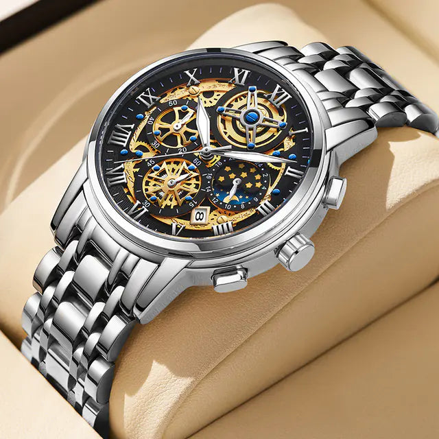 Men's Waterproof Luminous Chronograph Watch A.H.S.TechGadgetsSTORE