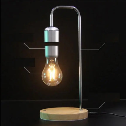 Floating Magic Light Bulb - Aesthetic Desk Art