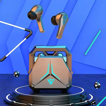 Mecha Style Wireless Gaming Headset with HiFi Sound A.H.S.TechGadgetsSTORE