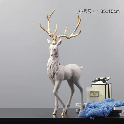 Elegant Deer Figurine for Home Decor and Gifts A.H.S.TechGadgetsSTORE