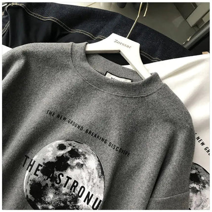 Loose Fit Long Sleeve Fall Winter T-shirt for Women A.H.S.TechGadgetsSTORE