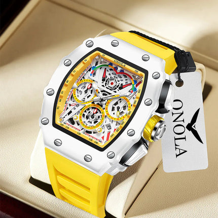 ONOLA Chic Waterproof Quartz Men's Timepiece A.H.S.TechGadgetsSTORE