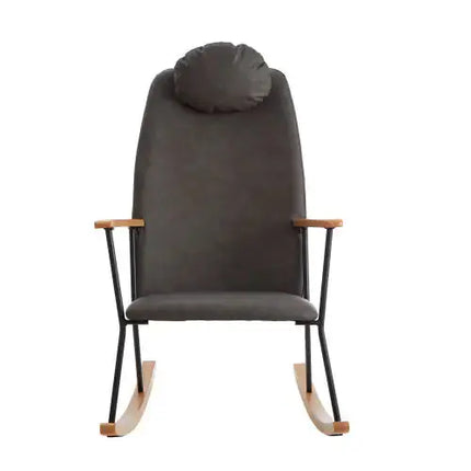 Modern Rocking Chair Comfortable Side Chair For Nursery, Bedroom, Living Room A.H.S.STORE