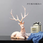 Deer Keep Mind-Sleeping Position-Morandi Red