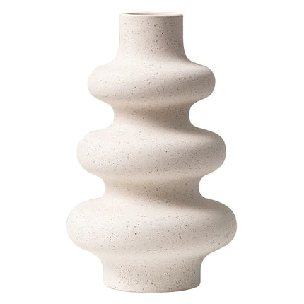 Creative Matte Granular Ceramic Vase for Floral Arrangements A.H.S.TechGadgetsSTORE