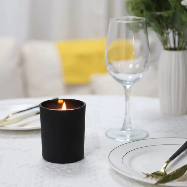 Amber Essence Soy Candle - Large 8oz Glass Jar A.H.S.STORE