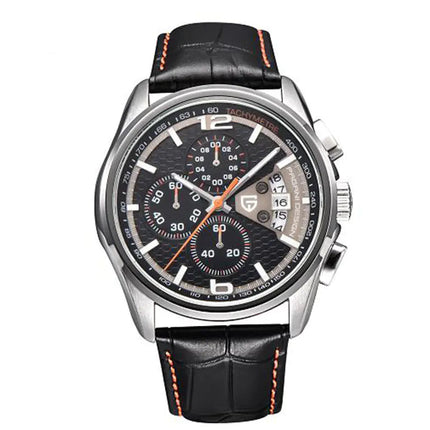 Men's Quartz Watch - Waterproof Multifunctional Leather Band A.H.S.TechGadgetsSTORE
