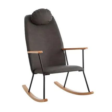 Modern Rocking Chair Comfortable Side Chair For Nursery, Bedroom, Living Room A.H.S.STORE