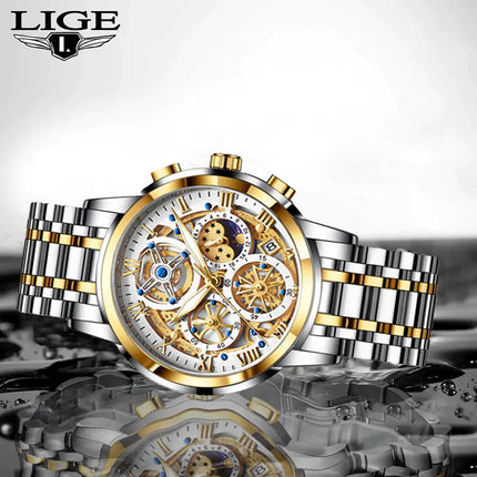 Men's Waterproof Luminous Chronograph Watch A.H.S.TechGadgetsSTORE