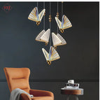 3 Color light / Small size transparent wall lamp