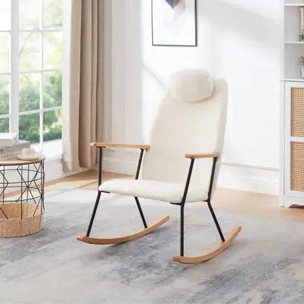 Modern Rocking Chair Comfortable Side Chair For Children's Room, Bedroom, Living Room A.H.S.STORE